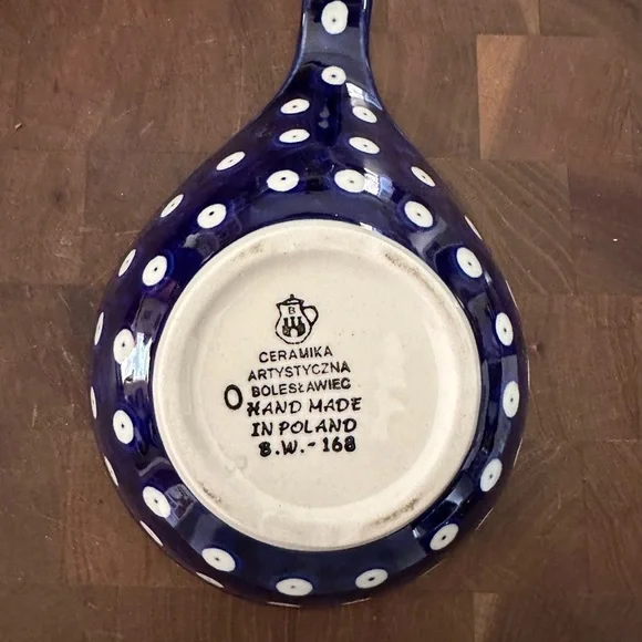 CA - spoon rest EUC, lightly used. No cracks or chips. Necessity in kitchen! - Picture 2 of 2